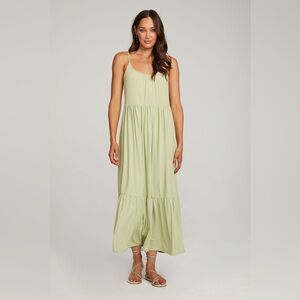 saltwater LUXE Light Green Midi Dress
